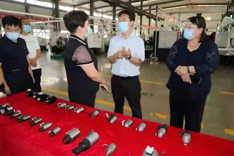 爆炒内射jk安阳市市长高永一行莅临我公司参观调研